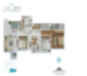 3 BHK Floor Plan