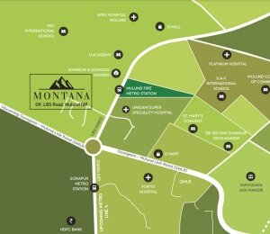 Location Map for Sheth Montana Blissberg